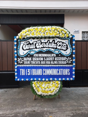 Papan Bunga Duka di Belawan Bahagia